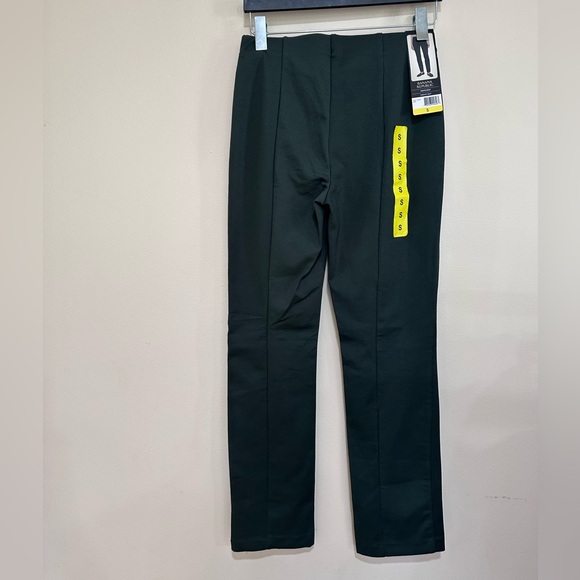 Banana Republic Dark Green ponte Straight Leg Pants. Size small. NWT - Picture 8 of 10